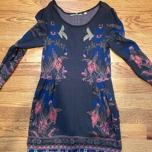 Sweater Floral Dress